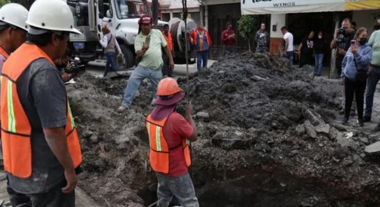 Van 12 socavones reparados en Ecatepec por lluvias; aun faltan 14
