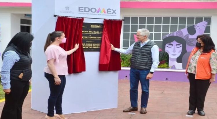 Inauguran nuevo refugio para las mujeres en Edomex