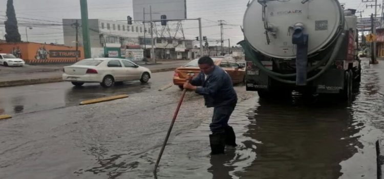 Hay 3,000 personas en riesgo ante inundaciones en Ecatepec