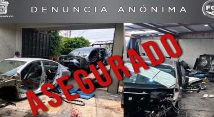 Encuentran 4 autos con reporte de robo en Ecatepec