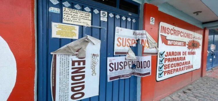 Directivos de colegio privado huyen con dinero de colegiaturas en Ecatepec