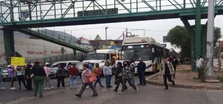 Suspenden servicio de Linea 4 de Mexibús por bloqueo en Ecatepec
