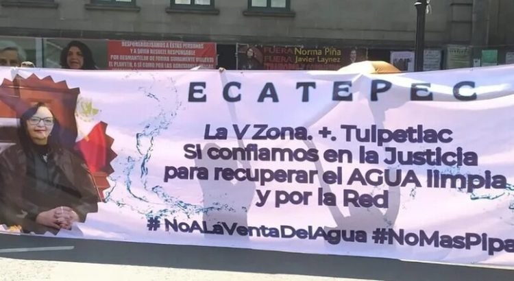 Niegan cumplimiento de amparos para abasto de agua en Ecatepec