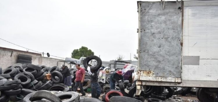 Ecatepec y Tultepec entran a programa de reciclado de llantas