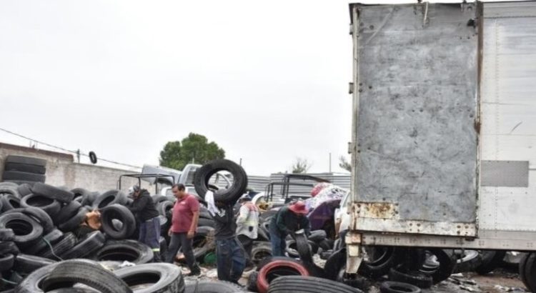 Ecatepec y Tultepec entran a programa de reciclado de llantas