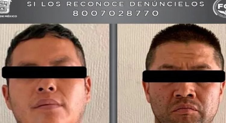 Detienen a 2 presuntos extorsionadores de transportistas en Ecatepec