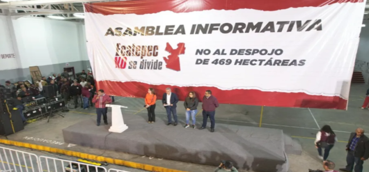 Líderes sociales llaman a acciones en defensa de su territorio en Ecatepec