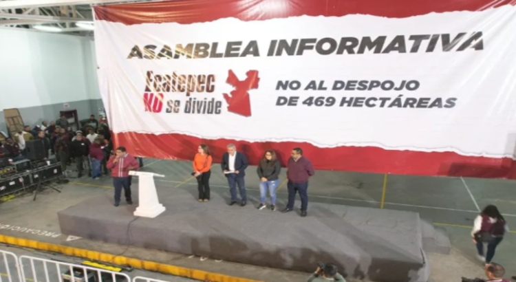 Líderes sociales llaman a acciones en defensa de su territorio en Ecatepec
