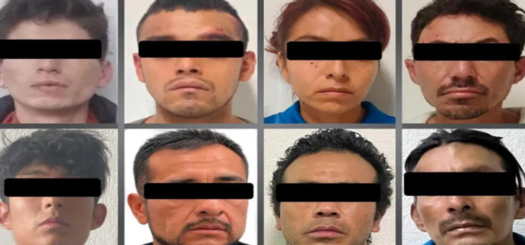 Vinculan a 8 personas investigadas por robos con violencia en Ecatepec