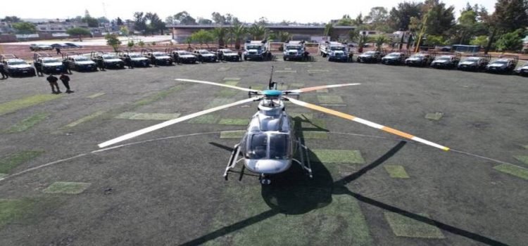 Helicópteros de Ecatepec apoyarán en emergencias médicas del Edomex