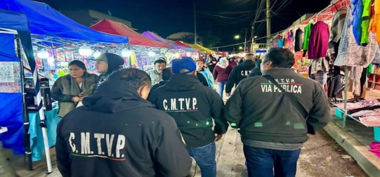 Realiza operativos para evitar la venta de alcohol en bazares navideños de Ecatepec