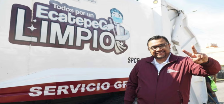 Inician programa de limpieza en 144 vialidades de Ecatepec