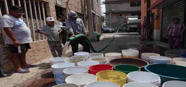 Habitantes de 154 colonias ganan amparo para que autoridades les suministren agua potable Ecatepec