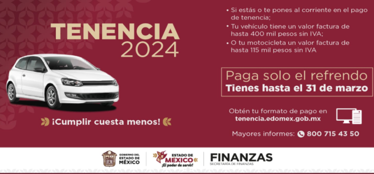 Nuevo formato de pago en línea para tenencia 2024 en Edomex Nuevo formato de pago en línea para tenencia 2024 en Edomex