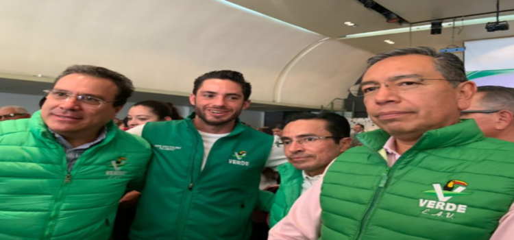 Indalecio Ríos se postula como candidato del Verde en Ecatepec