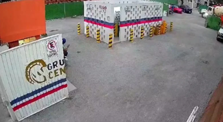 Captan ejecución en gasera de Ecatepec