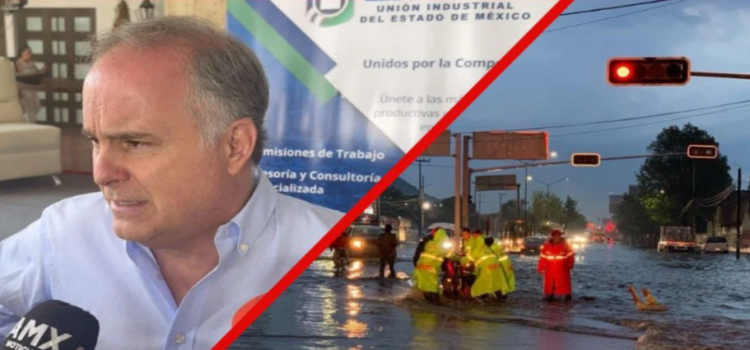 Zonas industriales se encuentran propensas a inundaciones en Ecatepec