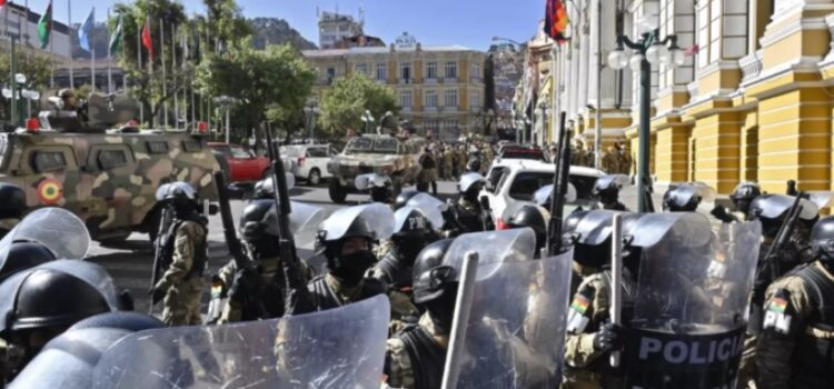 Intento de golpe de Estado en Bolivia genera horas de tensión política