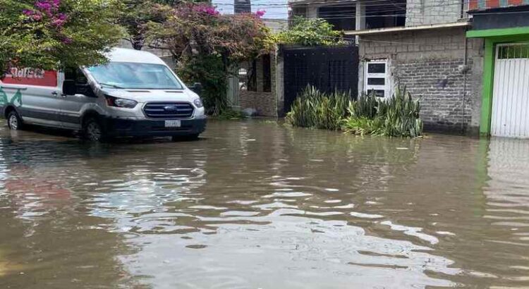 Reportan afectaciones en viviendas tras intensas lluvias en Ecatepec