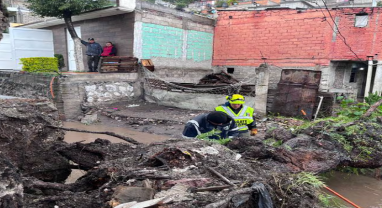 Alcalde de Ecatepec alerta por daños en muros y represas de agua
