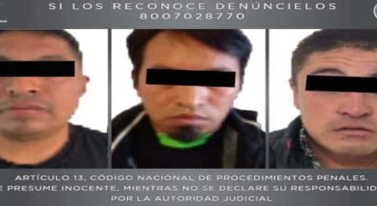Atrapan a 3 violadores en Ecatepec