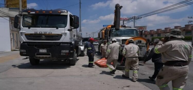 Sacmex suma esfuerzos contra anegaciones en Chalco y Ecatepec Sacmex suma esfuerzos contra anegaciones en Chalco y Ecatepec