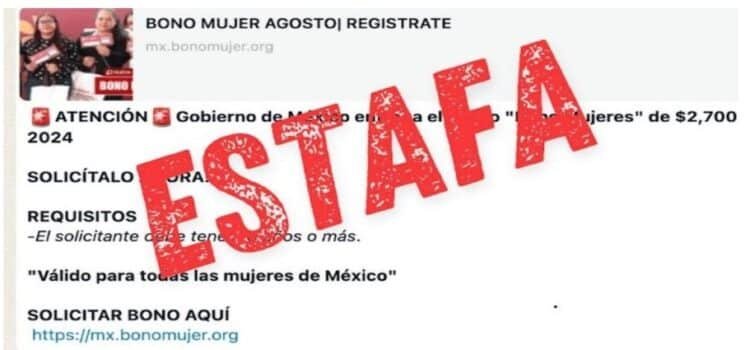Alertan sobre bono FALSO en programas del Bienestar ante cambio de gobierno federal en Edomex Alertan sobre bono FALSO en programas del Bienestar ante cambio de gobierno federal en Edomex