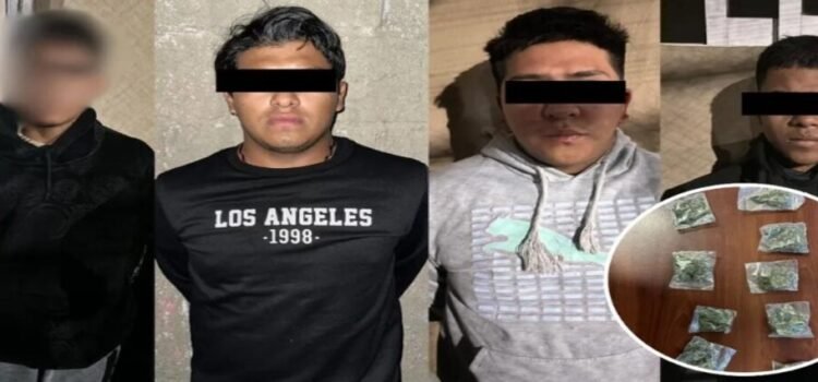 Detienen a 4 integrantes de Detienen a 4 integrantes de ‘La Yiyiza’ en Ecatepec