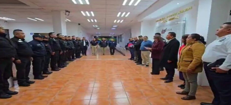 Juan Francisco Villagómez toma protesta como encargado de seguridad pública en Ecatepec