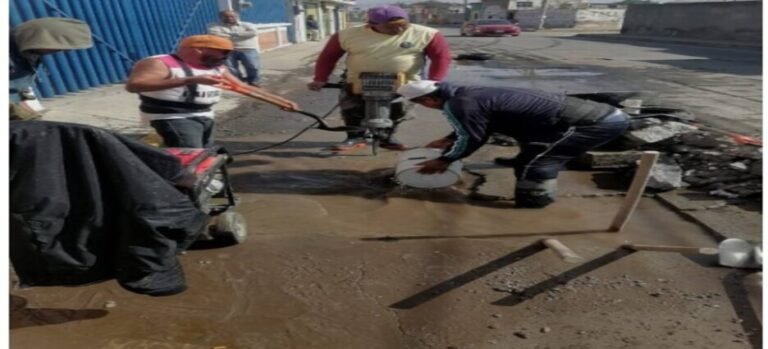 SAPASE atiende 18 fugas de agua potable en Ecatepec