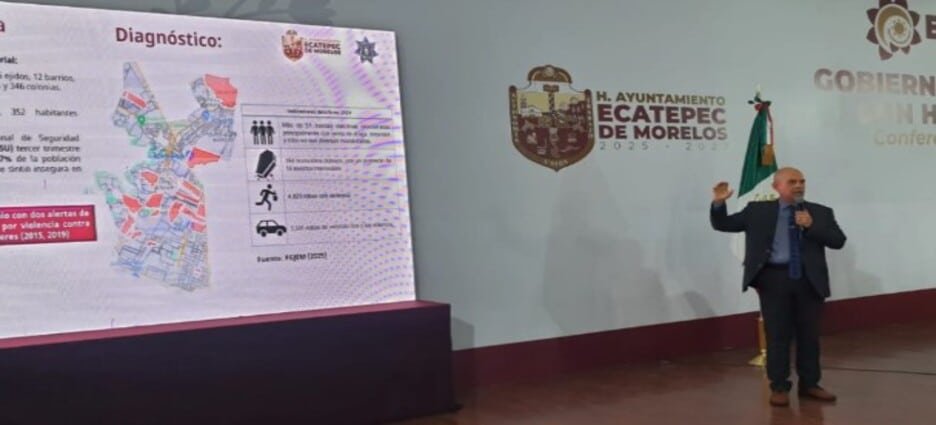 Operan 51 bandas criminales en Ecatepec