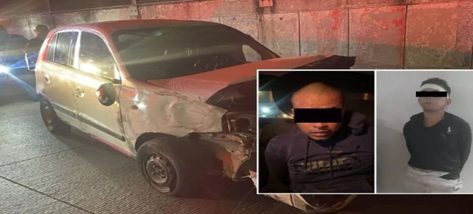 Detienen a 2 presuntos de ladrones de OXXOS en Ecatepec