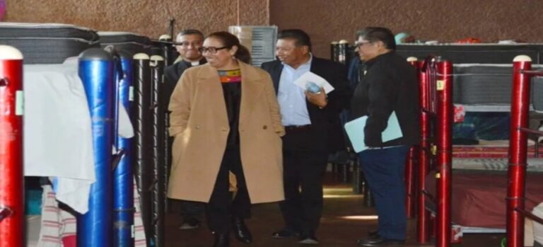 Brindaran servicios básicos y trato humanitario a migrantes en Ecatepec