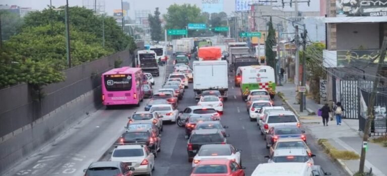 Ecatepec se encuentra entre las ciudades con peor tráfico del mundo