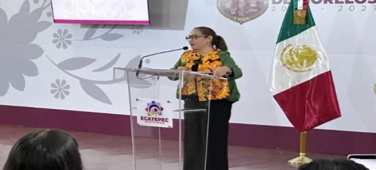 Azucena Cisneros presenta “Plan Ecatepec Segura”
