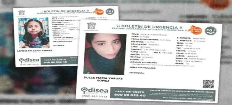 Buscan a menor y su madre, ambas desaparecidas en Ecatepec