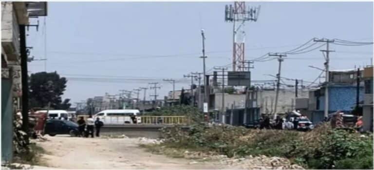 Encuentran restos humanos en canal de Cartagena en Ecatepec