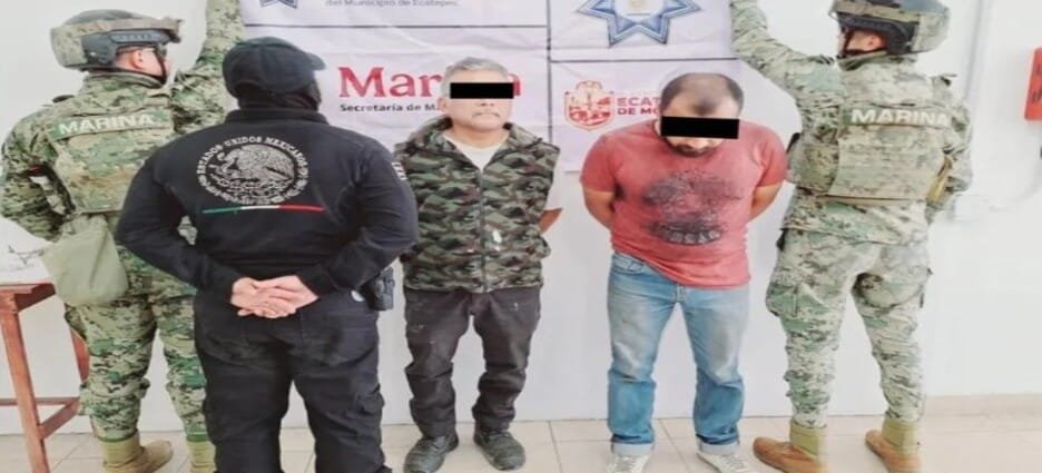 Detienen a 2 sujetos por intento de despojo de predio municipal en Ecatepec