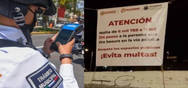 Ayuntamiento de Ecatepec aclara sobre la reanudación de infracciones de tránsito