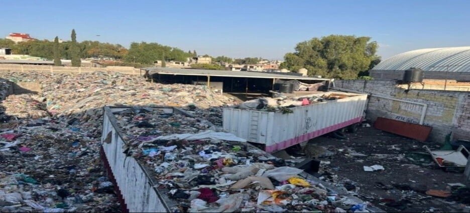Clausuran 5 tiraderos clandestinos y 3 recicladoras en Ecatepec