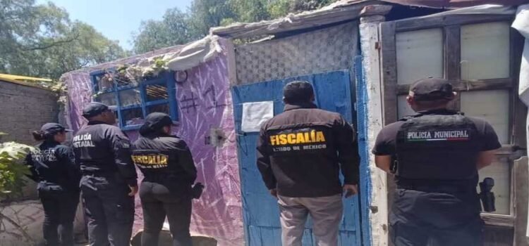 Policía municipal y Marina participan en cateos de predios con motos robadas en Ecatepec