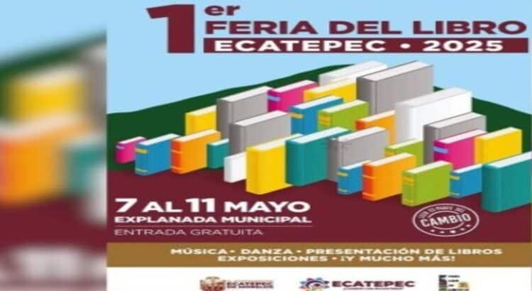 Realizarán primera Feria del Libro en Ecatepec