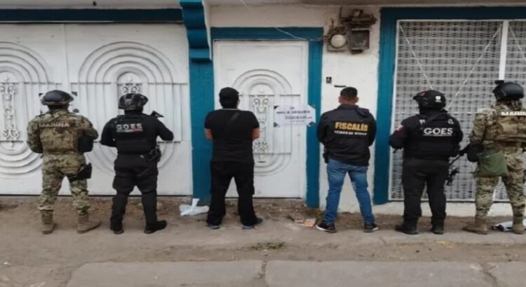 Marina recupera vivienda tomada por el grupo delictivo ‘Los 300’ en Ecatepec
