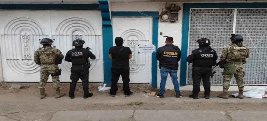 Marina recupera vivienda tomada por el grupo delictivo 'Los 300' en Ecatepec