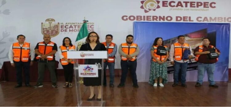 Anuncian Operativo Tormenta contra inundaciones en Ecatepec