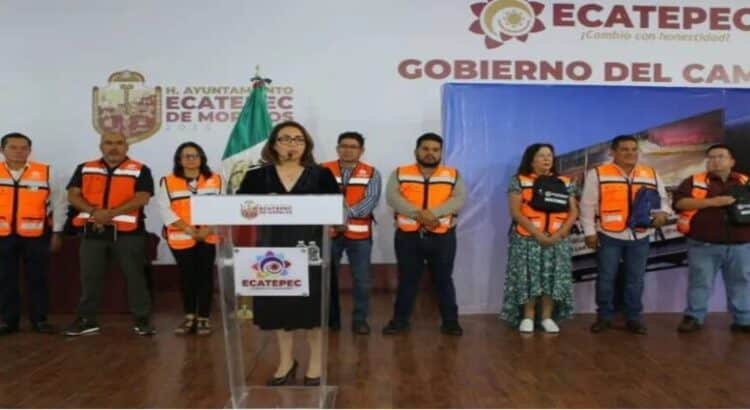 Anuncian Operativo Tormenta contra inundaciones en Ecatepec