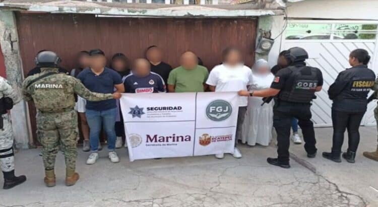 Desmantelan falso call center en Ecatepec