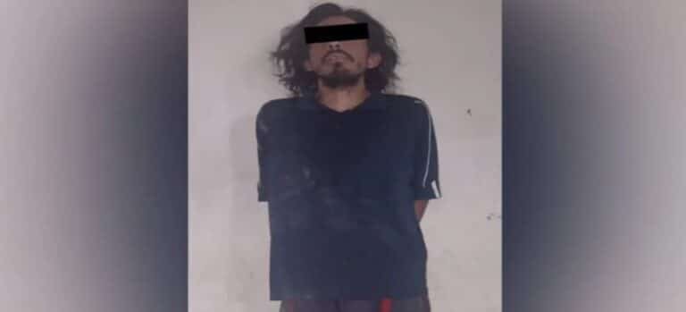 Detienen a sujeto tras agredir a su ex pareja y huir con su hija en Ecatepec