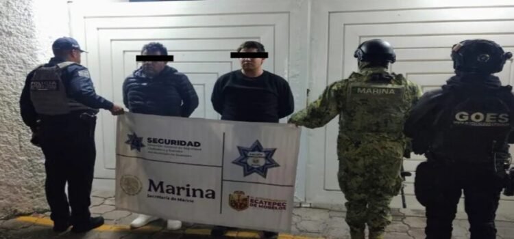 Detienen a presuntos criminales que fingían ser policías para asaltar transportistas en Ecatepec