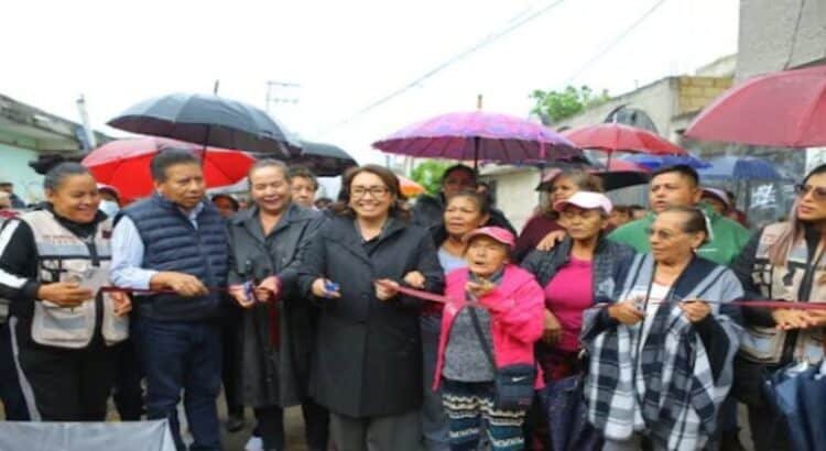 Se han pavimentado 50 calles en la Zona Norte de Ecatepec